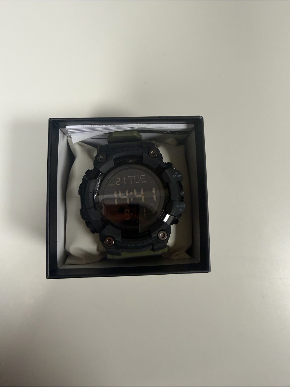 Ativa Tactical Digital Watch in Black and Olive